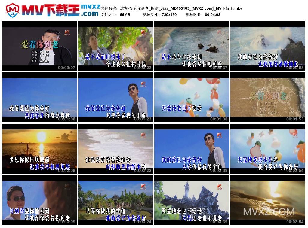 过客-爱着你到老_国语_流行_MD105165